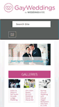 Mobile Screenshot of gayweddings.com